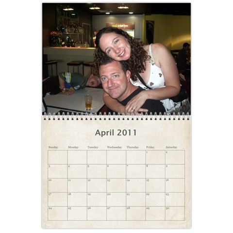 Mum s Calendar By Christine Apr 2011