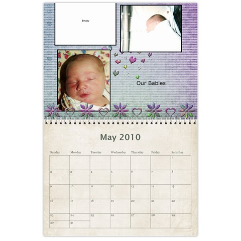 Mum s Calendar By Christine May 2010