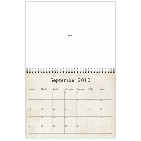 Mum s Calendar By Christine Sep 2010