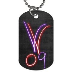 b day tags - Dog Tag (One Side)