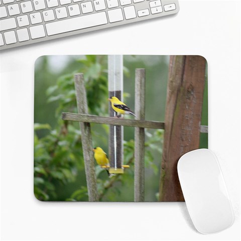 Finch Mousepad By Michele Sanders Front