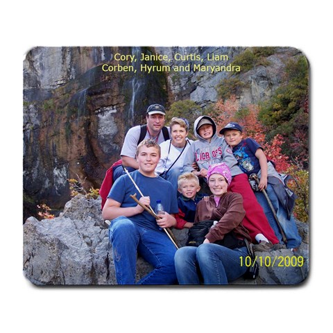 Miller Family Mousepad From October 2009 By Janice Miller Front