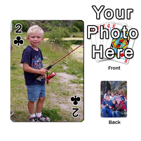 Playing Cards We Made For Cory s Birthday From 2009 By Janice Miller Front - Club2