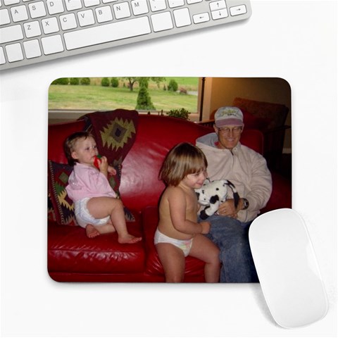 Father s Day Gift #1 For Papa  By Jennifer Fraunfelder 9.25 x7.75  Mousepad - 1