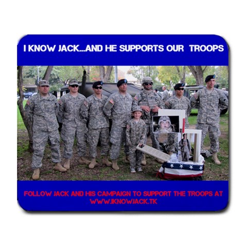 Jack Mousepads By Suzy 9.25 x7.75  Mousepad - 1