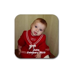 Julia Coaster - Rubber Coaster (Square)