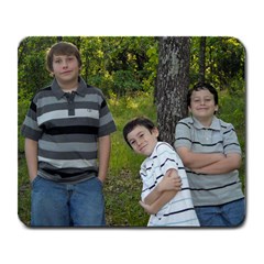 pipes boys - Large Mousepad