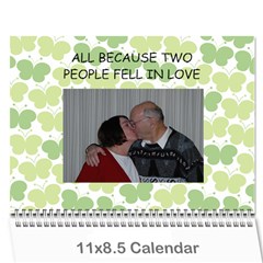 Gleason Calendar - Wall Calendar 11  x 8.5  (12-Months)