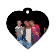 Free Dog Tag - Dog Tag Heart (Two Sides)