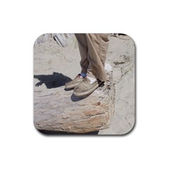 Kurt s Feet - a coaster - Rubber Coaster (Square)