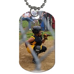 Vanessa baseball - Dog Tag (One Side)