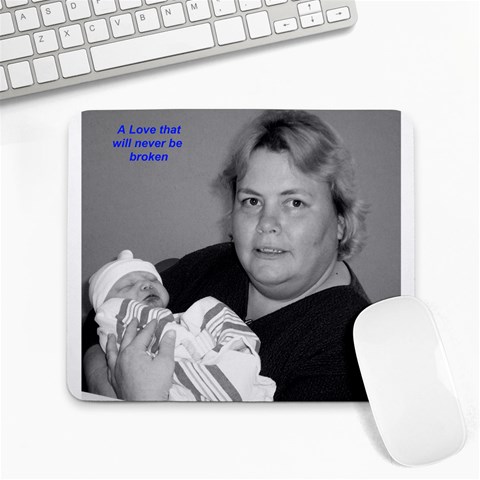 Large Mousepad By Rebecca Byrd Front
