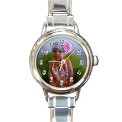 Sidney Watch - Round Italian Charm Watch