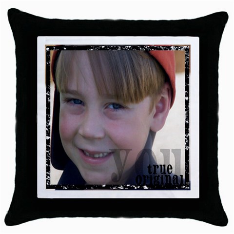 Caleb Throw Pillow By Anne Front