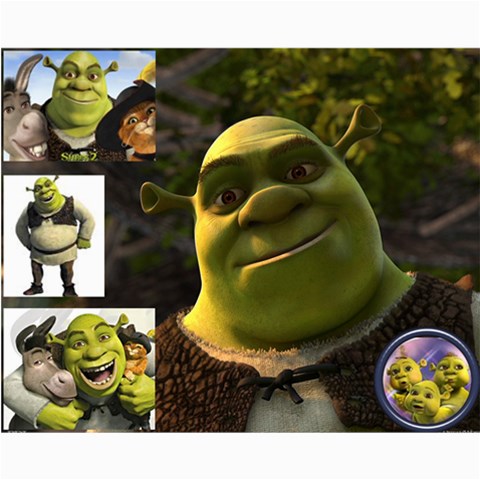 Shrek Tribute By Jessica 10 x8  Print - 1