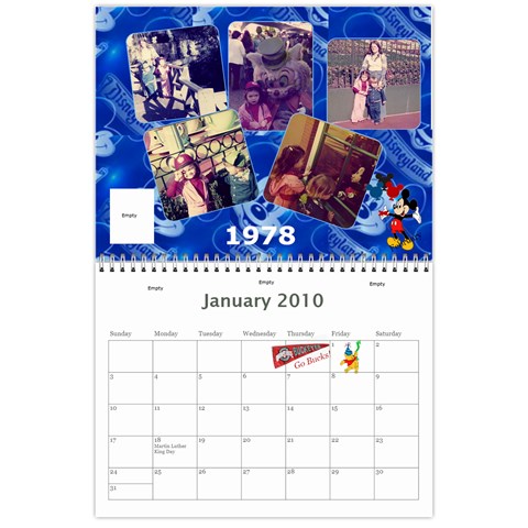 Calendar For Kristi By Anna Marie Jan 2010
