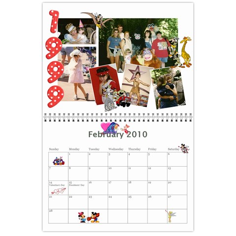 Calendar For Kristi By Anna Marie Feb 2010