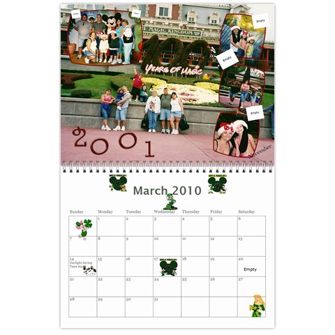 Calendar For Kristi By Anna Marie Mar 2010