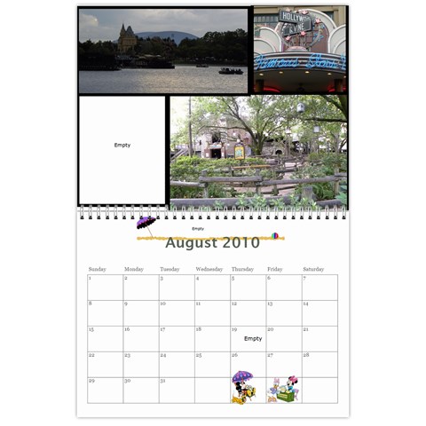 Calendar For Kristi By Anna Marie Aug 2010