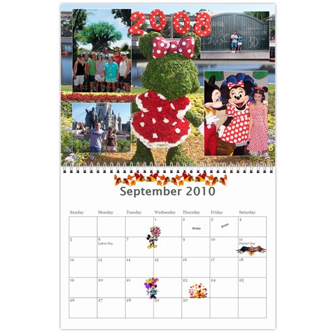 Calendar For Kristi By Anna Marie Sep 2010