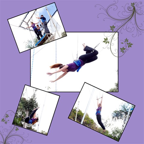 Trapeze1 Scrapbook Page By Destiny Johansen 12 x12  Scrapbook Page - 1