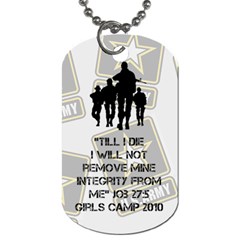 dog tags 4, dog tags 5, dog tags 3, dog tags 2, dog tags 1 - Dog Tag (One Side)
