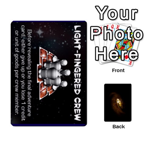 Queen Galaxy Trucker Expansion  By Bob Menzel Front - SpadeQ