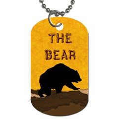 bear - Dog Tag (One Side)