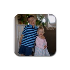 Ethan and Avery Coasters - Rubber Coaster (Square)