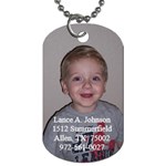 Lance s Dog Tag - Dog Tag (Two Sides)