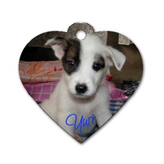 yuri - Dog Tag Heart (One Side)