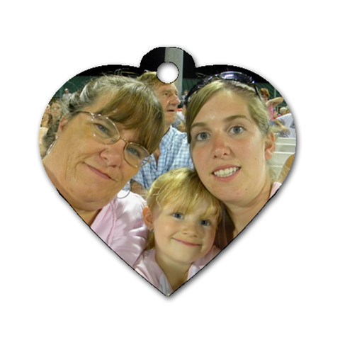 Heart Dogtag By Faith Hale Back