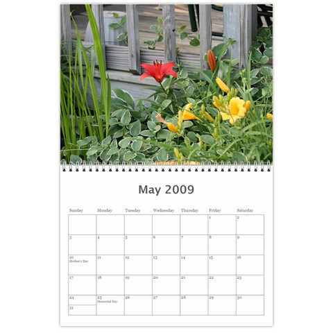 2009 Nature Calendar By Michele Sanders May 2009