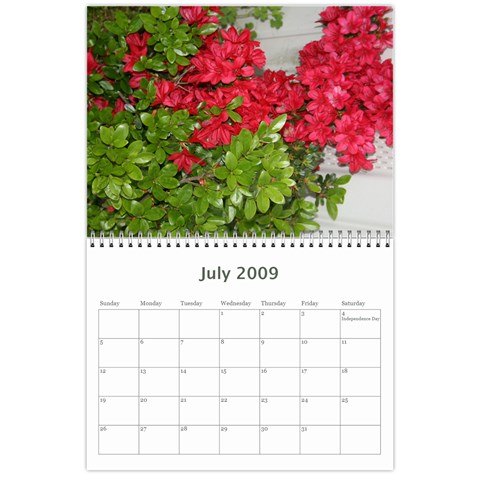 2009 Nature Calendar By Michele Sanders Jul 2009