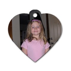 piffy heart - Dog Tag Heart (One Side)