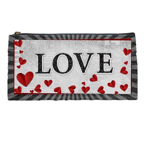 Love Pencil Case By Sherri Tierney Front