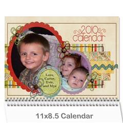 2010 calendar - Wall Calendar 11  x 8.5  (12-Months)