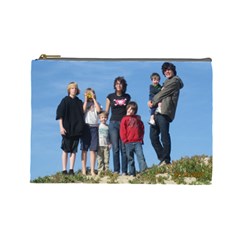 fun at the beach - Cosmetic Bag (Large)