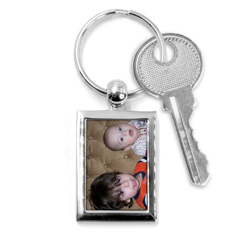 Jaden & Isaiah Keychain By Kathryn Holderman Front