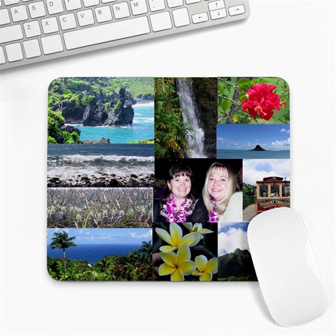 Hawaii With Amy By Carol Miller 9.25 x7.75  Mousepad - 1