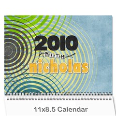 2010 Calendar - Wall Calendar 11  x 8.5  (12-Months)