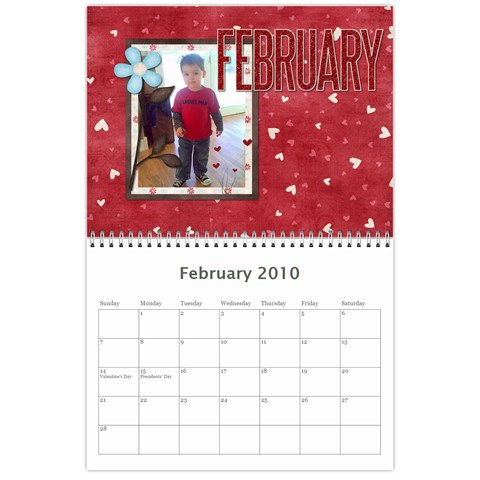 2010 Calendar By Mari Feb 2010
