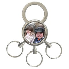 Keychain for Dad & Kol - 3-Ring Key Chain