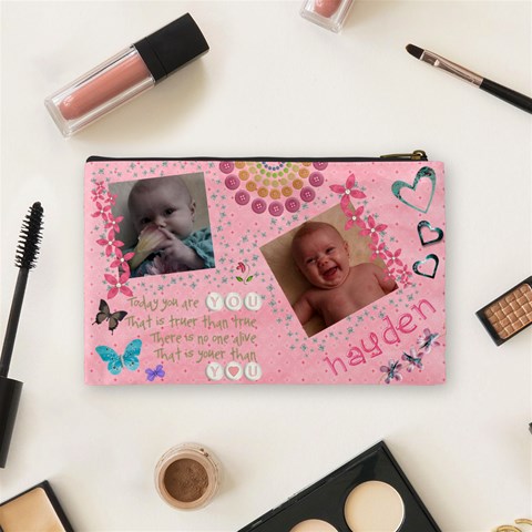 Cosmetics Bag By Brooke Burnie Back