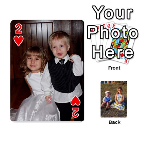 Deck Of Cards By Amy Losh Front - Heart2