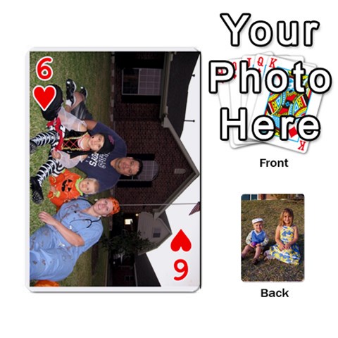 Deck Of Cards By Amy Losh Front - Heart6