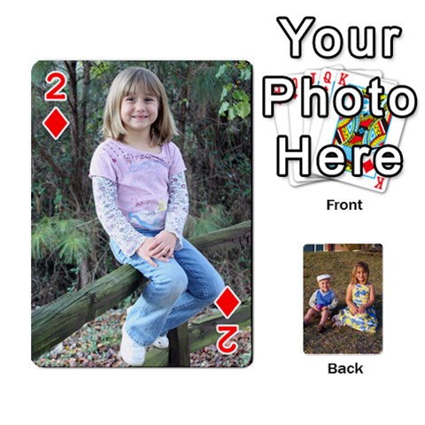Deck Of Cards By Amy Losh Front - Diamond2