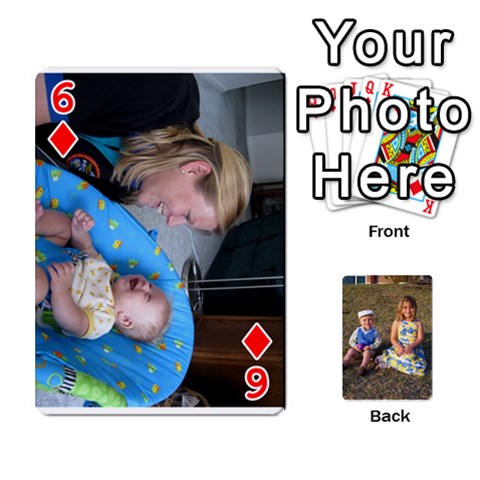 Deck Of Cards By Amy Losh Front - Diamond6