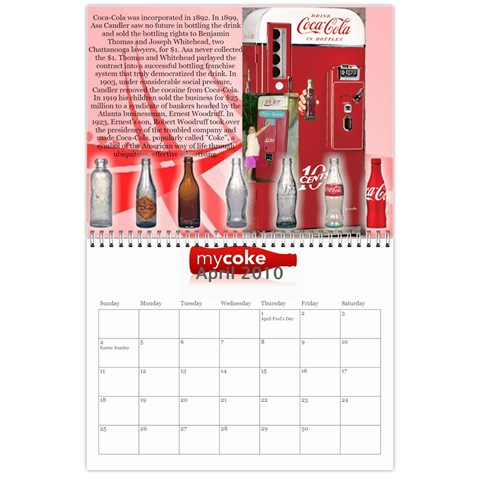 2010 Calendar By Anna Marie Apr 2010