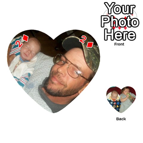 Heart Of Cards By Tonya Smith Front - Diamond2